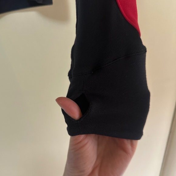 Adidas ClimaCool Zip Jacket, Red & Black, Medium - Picture 4 of 6